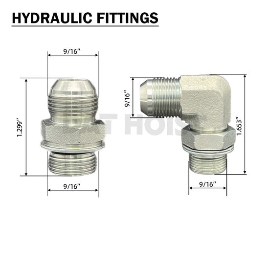 8 Ton Hydraulic Scissor Hoist Kit – Fits 10-14′ Dump Truck DH-516
