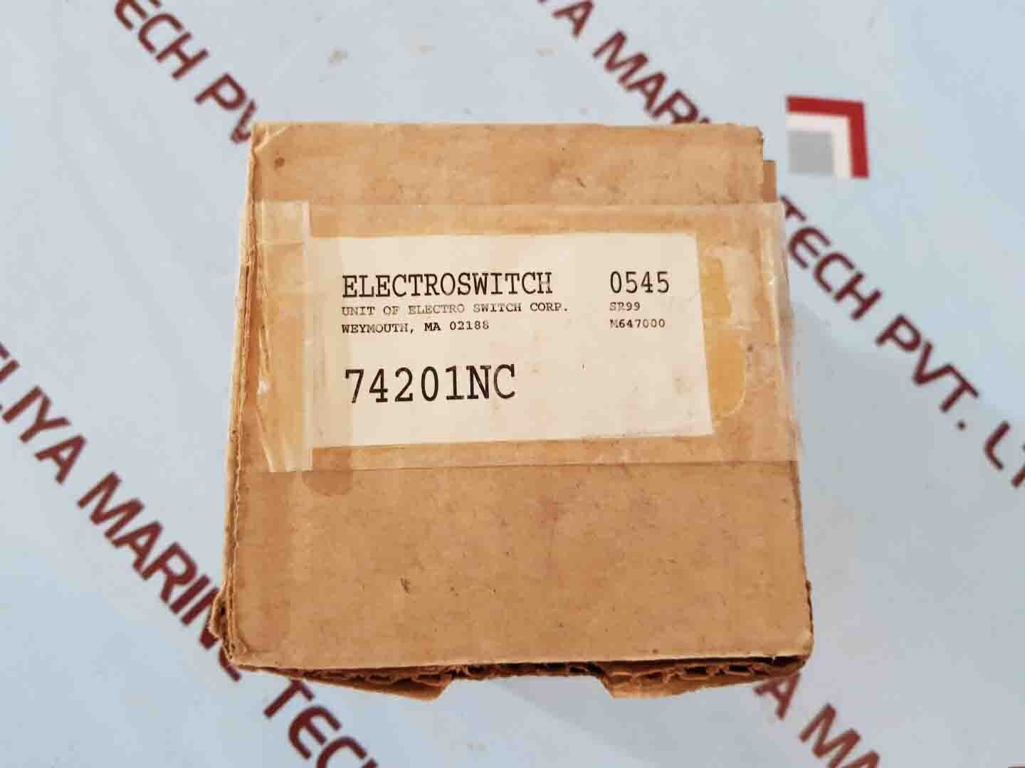 Electroswitch 74201nc rotary switch