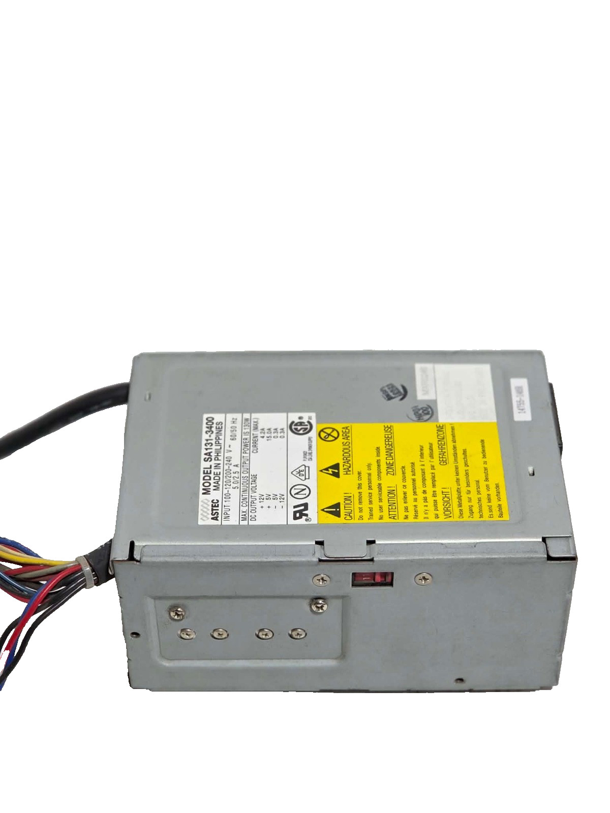 Astec SA131-3400 100-120/200-240 Power Supply