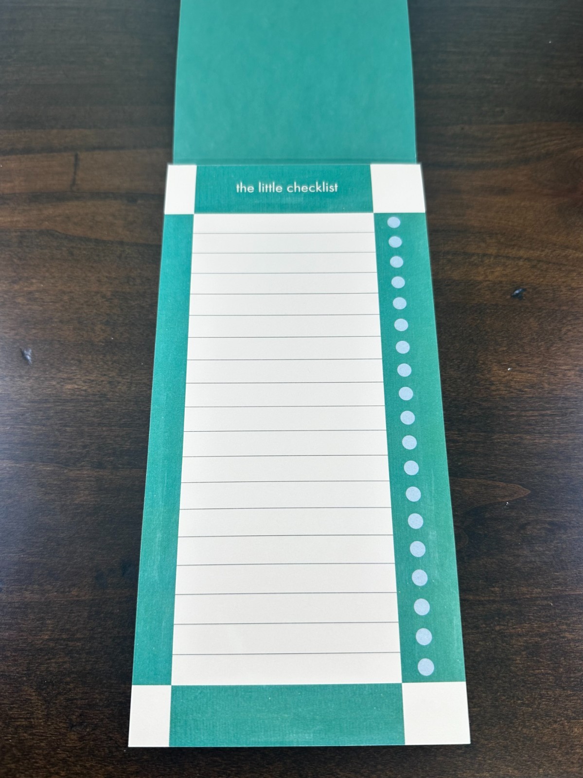 Papier The Little Checklist Daily Productivity List Pad from Anthropology