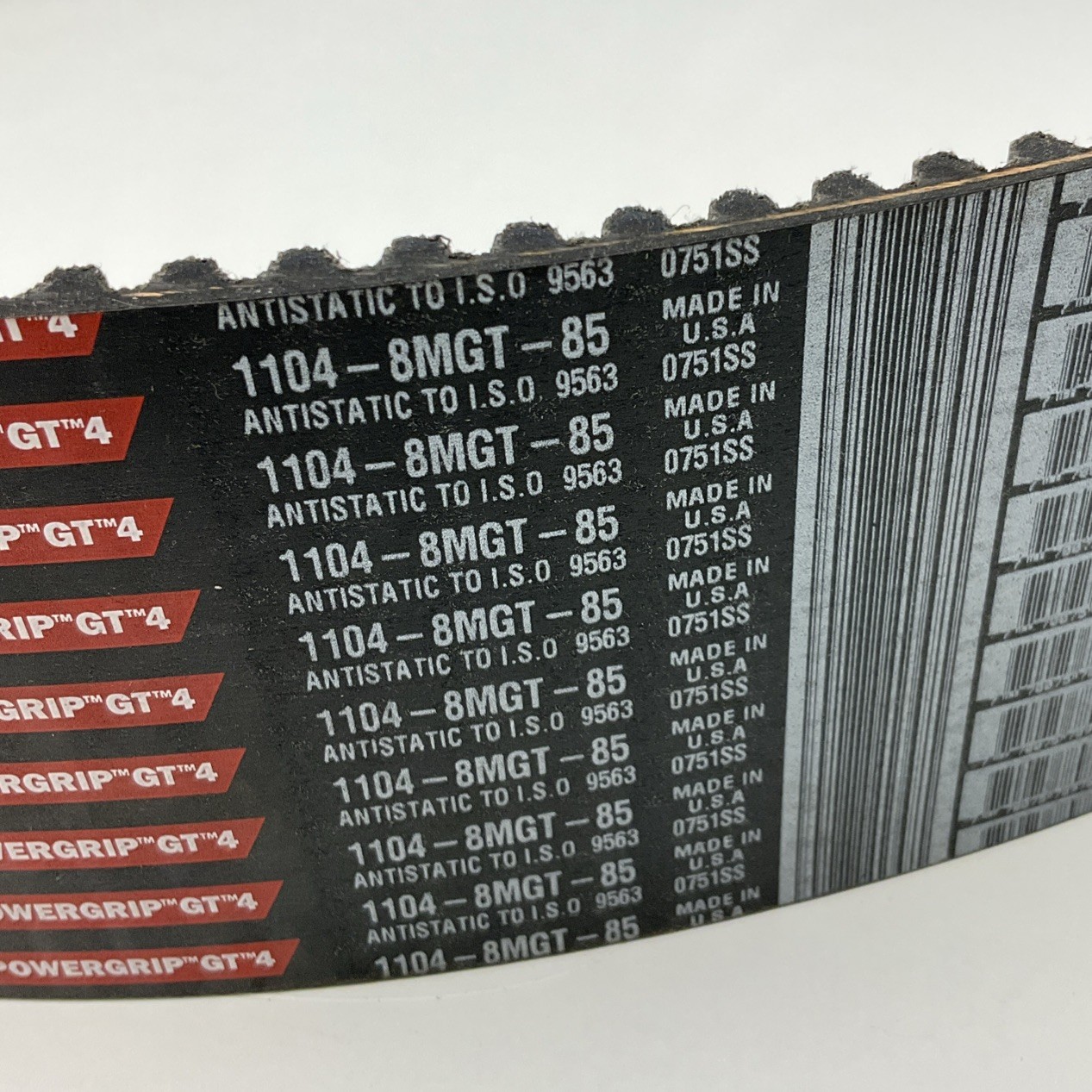Gates 1440-8MGT-50 PowerGrip GT4 Power Transmission Timing Belt 1440-8M-50