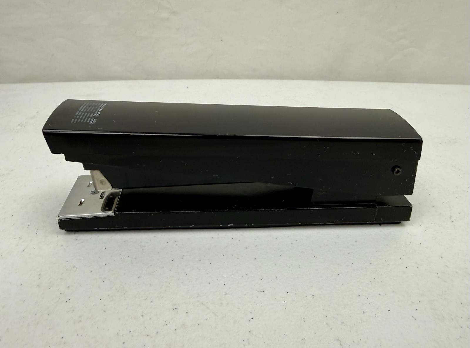 Vintage IBM Acco 30 Heavy Duty Desk Stapler Black Made in USA Chicago