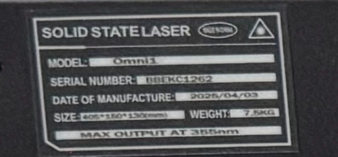 Commarker Omni One UV Engraver