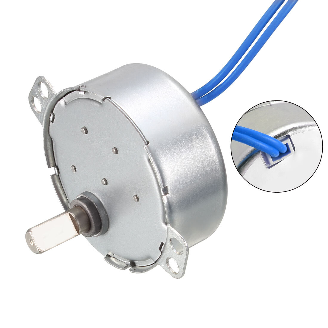 Synchronous Motor AC 100-127V 4-5RPM 50-60Hz CCW/CW 4W D Shaft