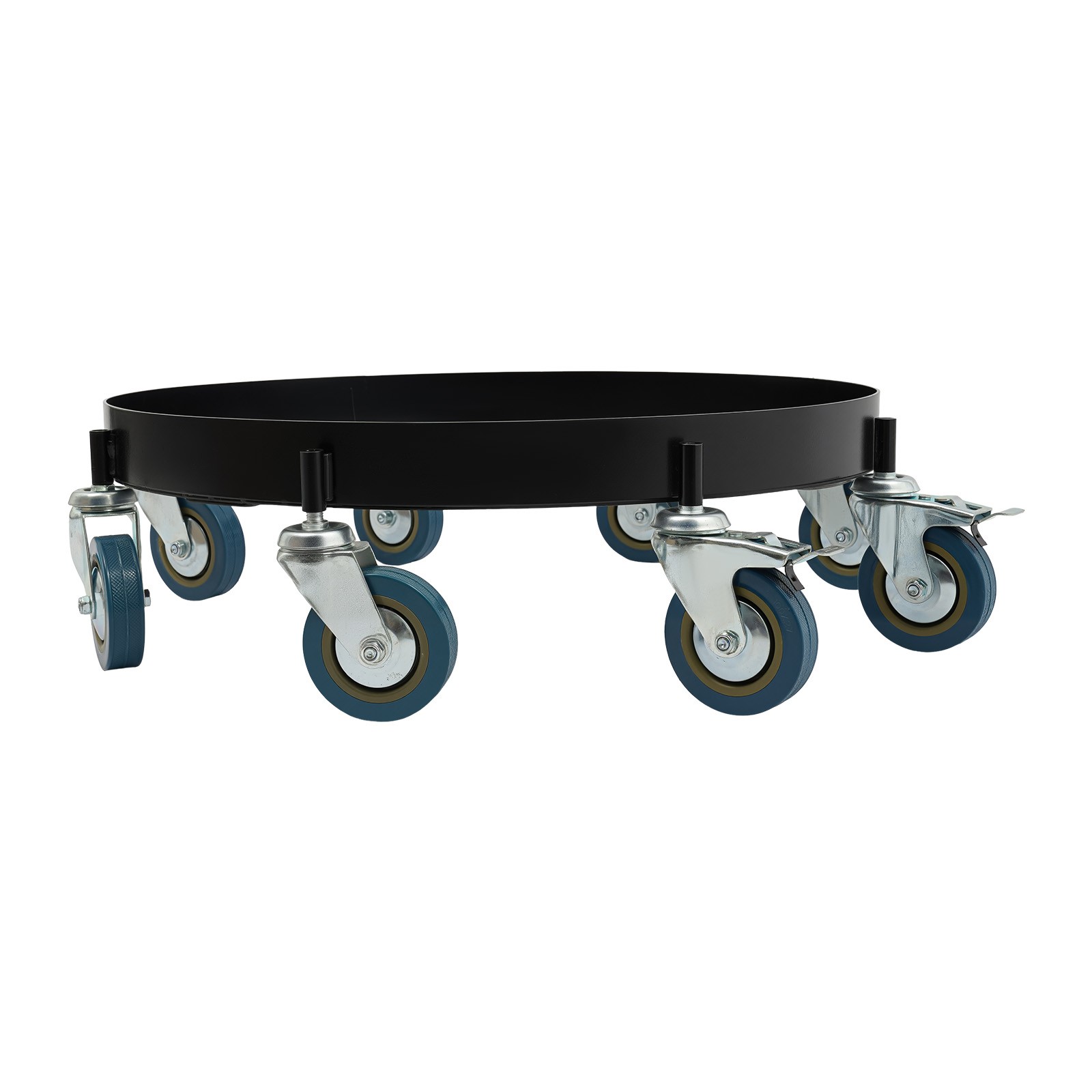 55 Gallon Drum Dolly Barrel Dolly Carts Drum Dolly With 8 Wheels Q235 Steel