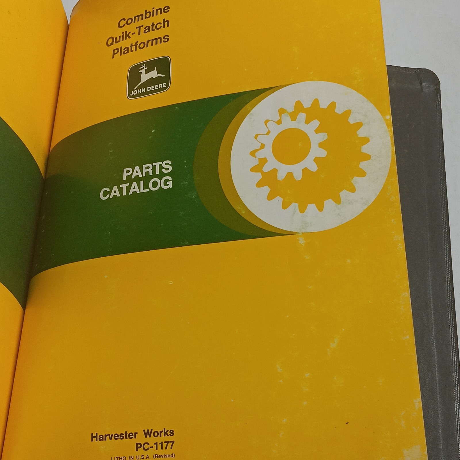 Genuine John Deere 4400 3300 ABI-101 PC1177 Combine 4 books in 1 Binder PC-1164