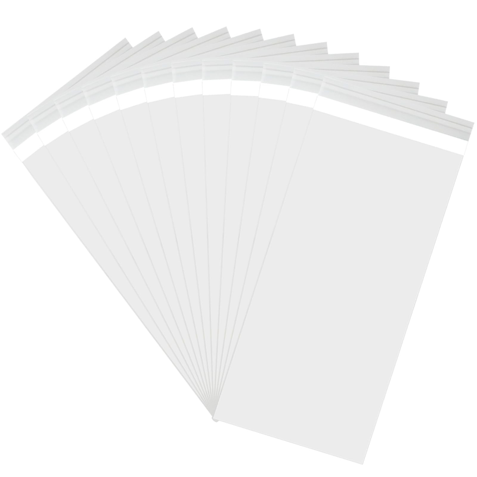 Self Sealing Cellophane Bags 100 Pcs 4.5×9.5 Inch Cookie Seal Gift Wrapping