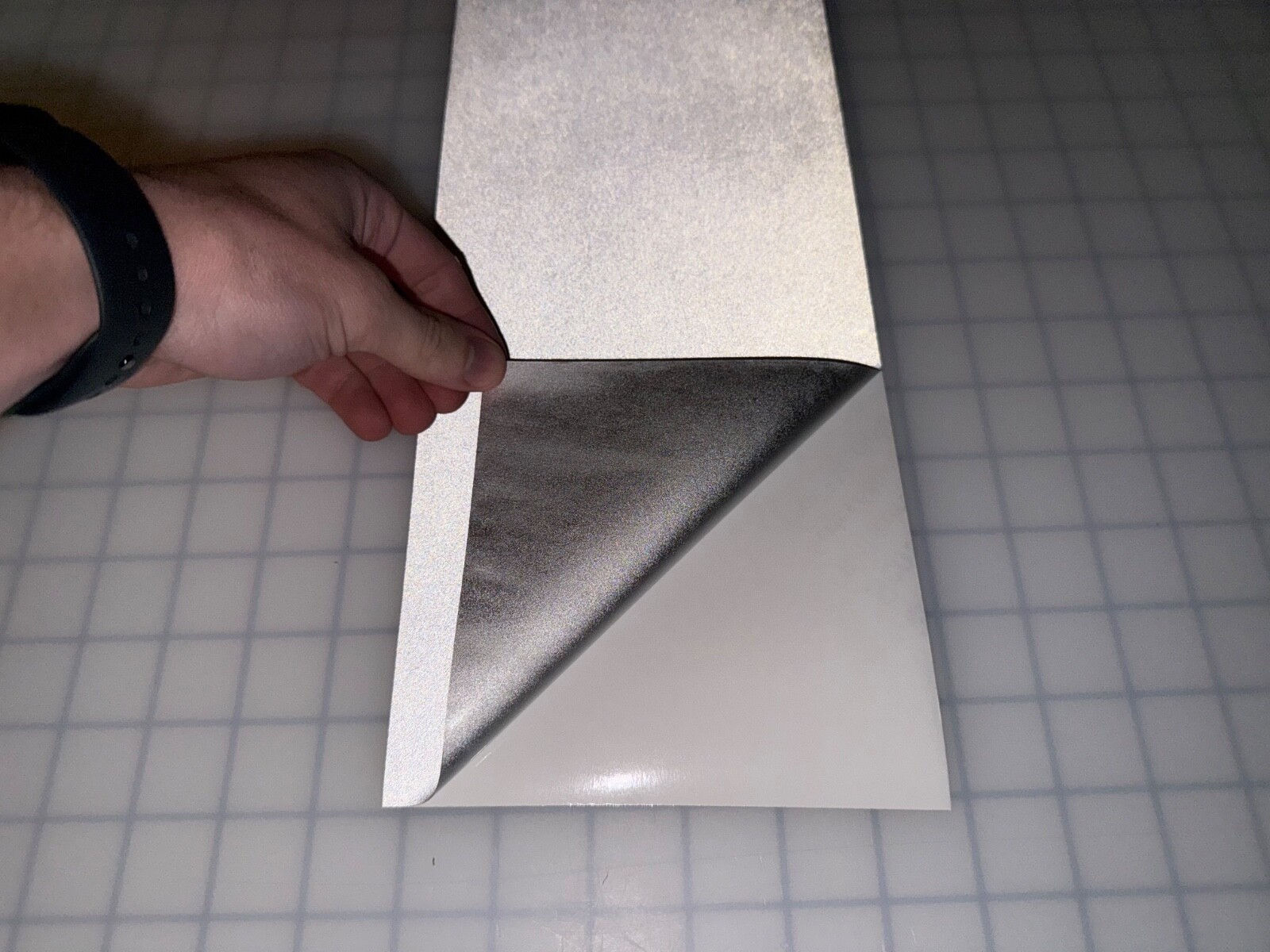 6″ White Reflective Tape 3M 680 Type 1 Engineer Grade Reflects White Scotchlite