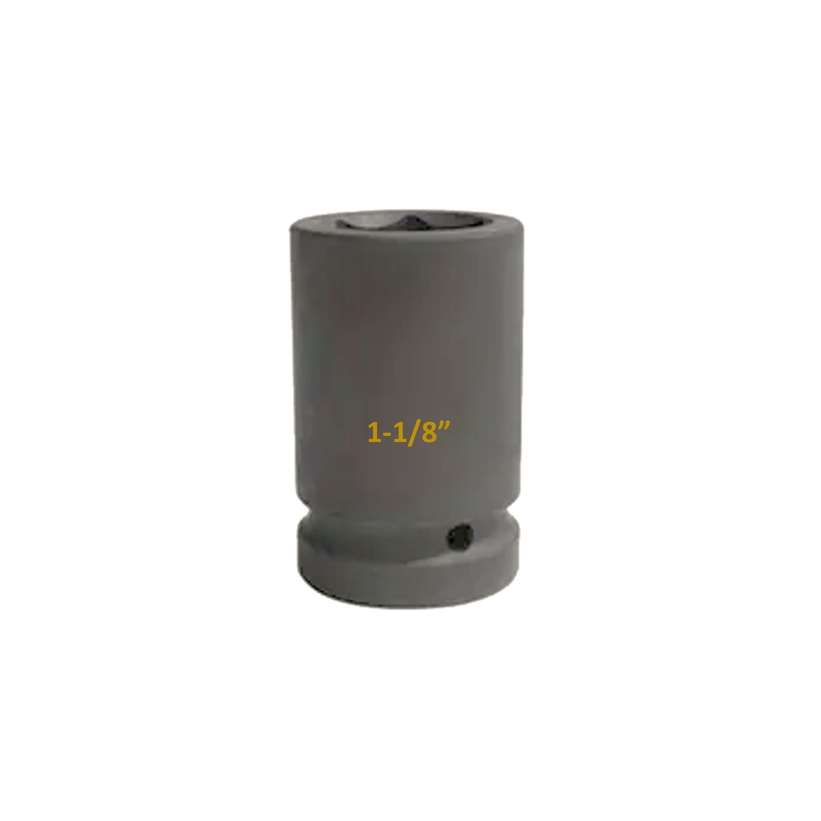 1-1/8″ x 1″ Drive, 6 Point Deep Impact Socket, Spindle Axle Nut by X1 Tools