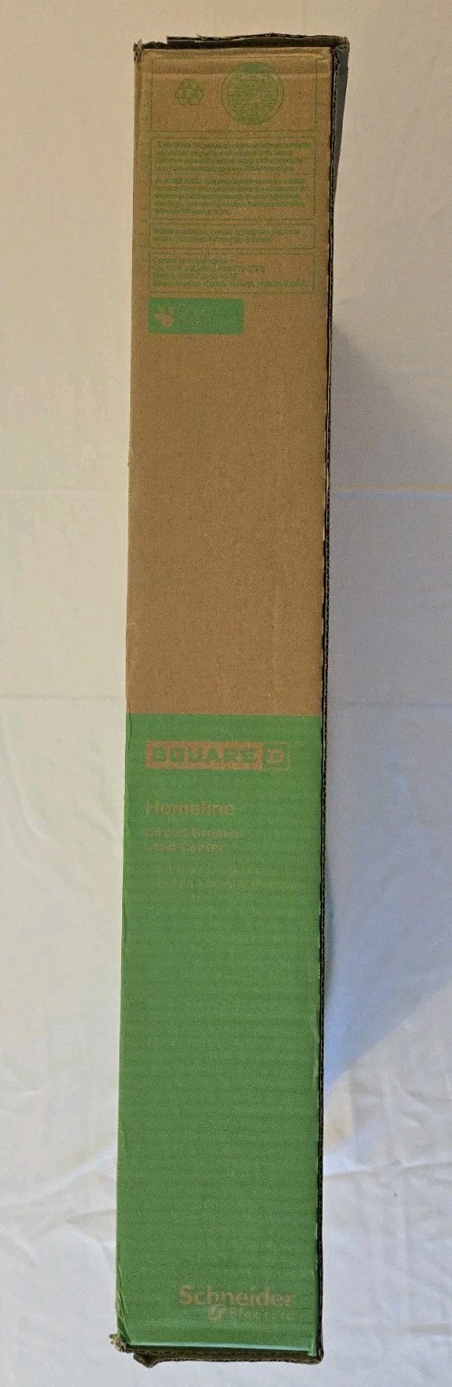Square D HOM816M200PFTRB Load Center 200 Amp 8-Space 16-Circuit Feed-Thru Lug