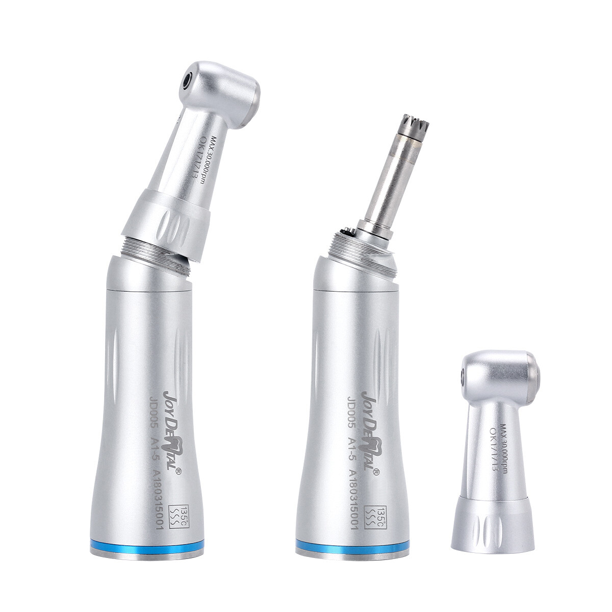 Dental Inner Water Spray Contra Angle Air Motor Low Speed Handpiece 4Hole