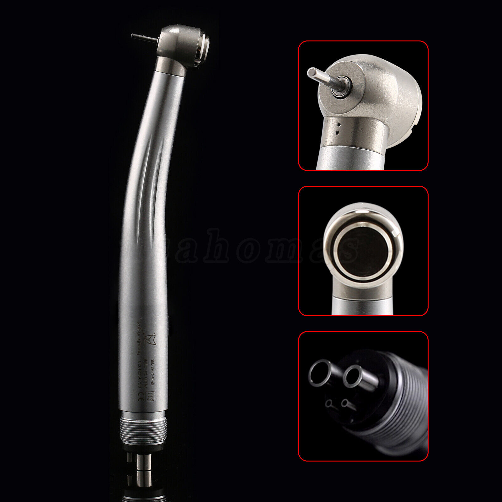 10* Yabangbang Dental High Speed Handpiece Push Turbine 4 Hole Fit NSK Pana Max