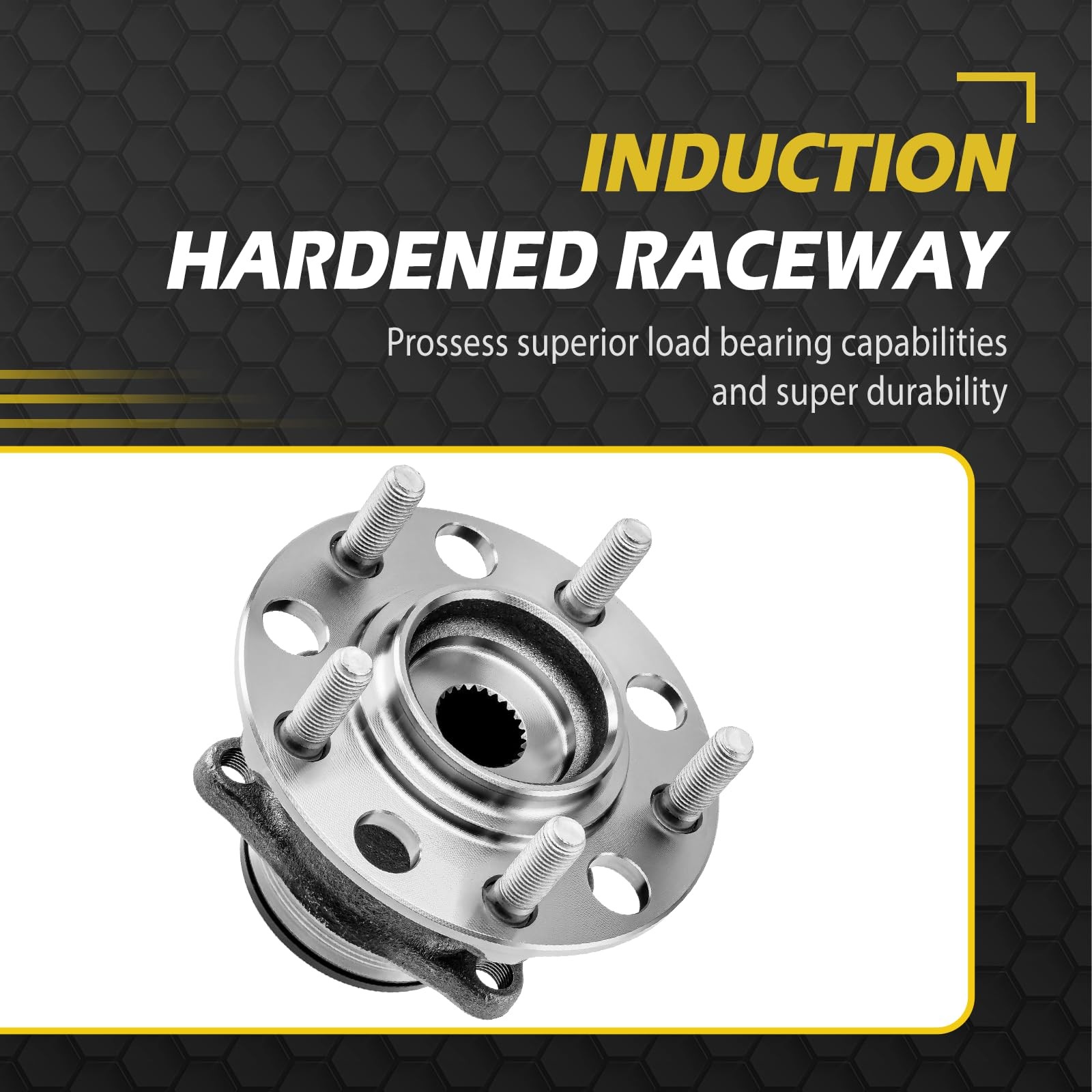 AWD Rear Wheel Bearing Hub for Jeep Compass/Patriot/Dodge Caliber 2007-2017