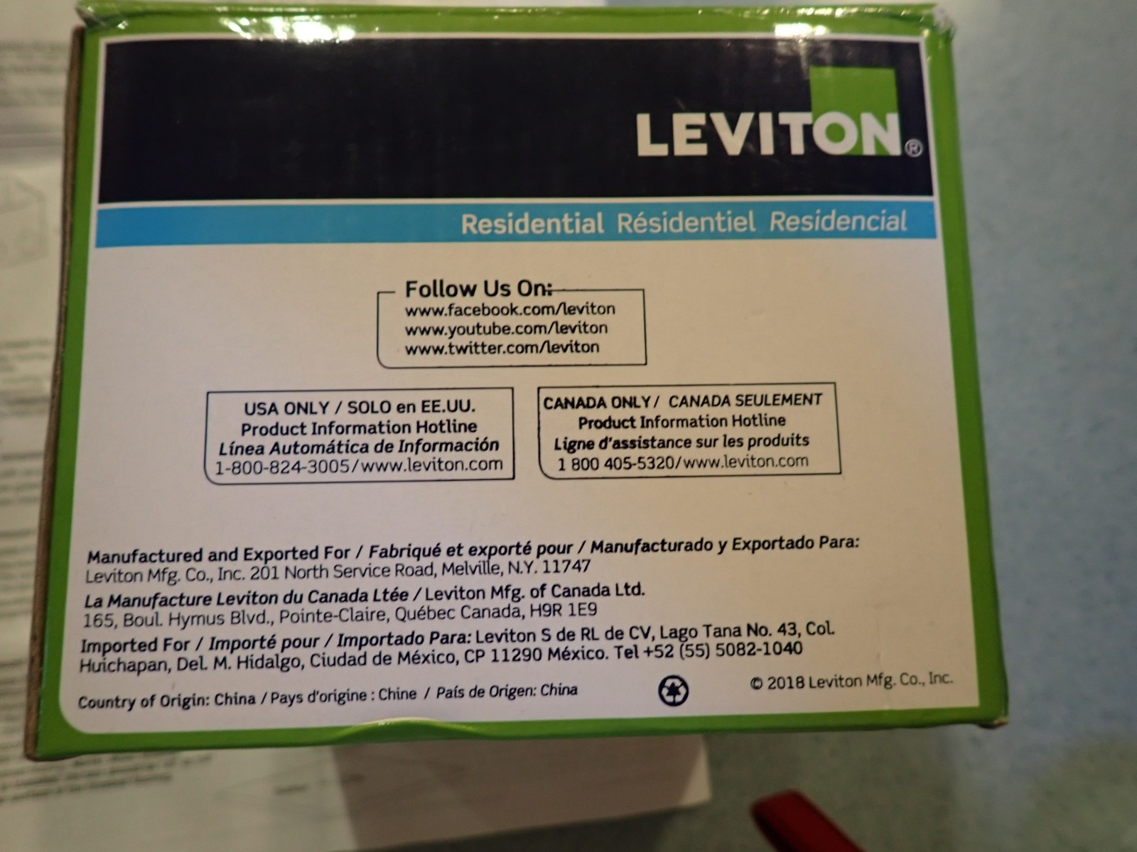 Leviton PFTR2-BN Brushed Nickel Pop-Up Floor Box TR Receptacle 20A-125V. NEW