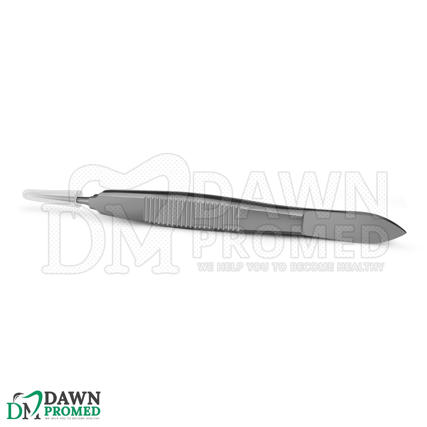 Castroviejo Suturing Forceps 0.3mm 1×2 teeth 4″ Tying Tweezer Dermal Instrument