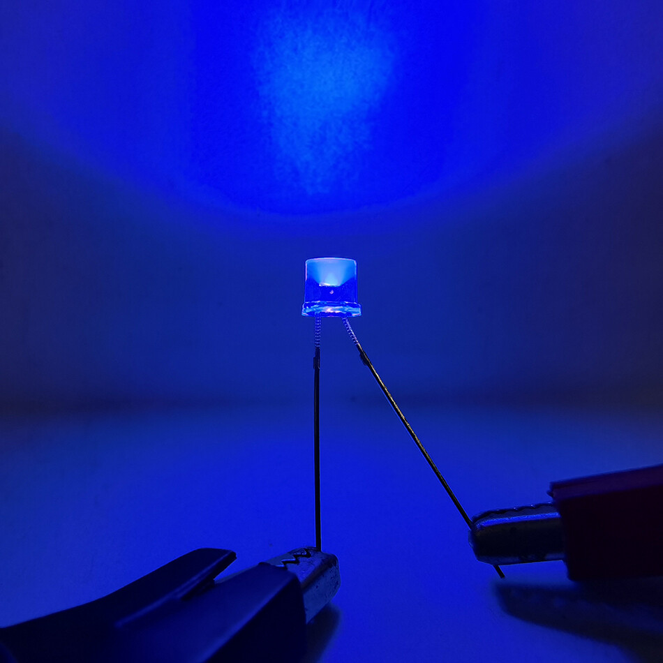 3mm 5mm Flat Top LED light-emitting diode UV Purple 395nm DIY Light Bulb