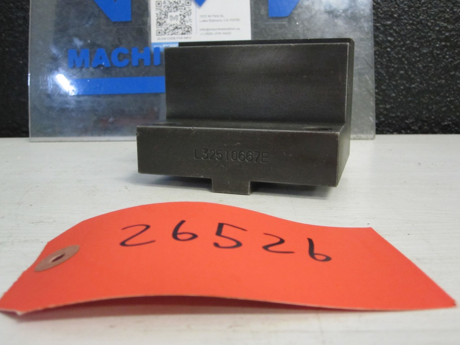 DOOSAN PUMA 300 L32510667E OD STATIC TURNING TOOL PARTING STICK HOLDER 1.0″