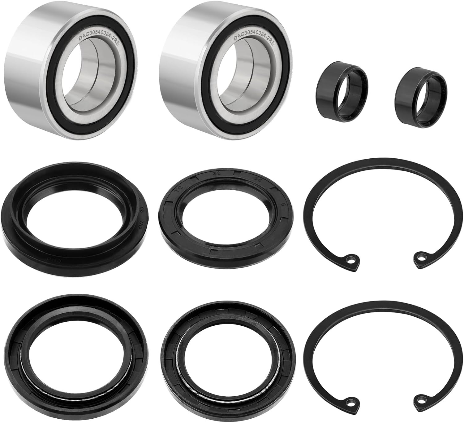 Wheel Bearings Seals Front for Honda Foreman 500 400 450 Rincon 650 680 Rubicon