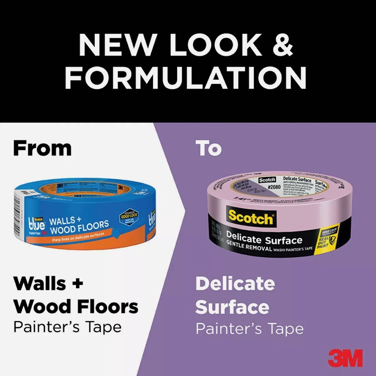 Scotch Delicate Surface Painter’s Tape 0.94 in. x 60 yds. (Purple)