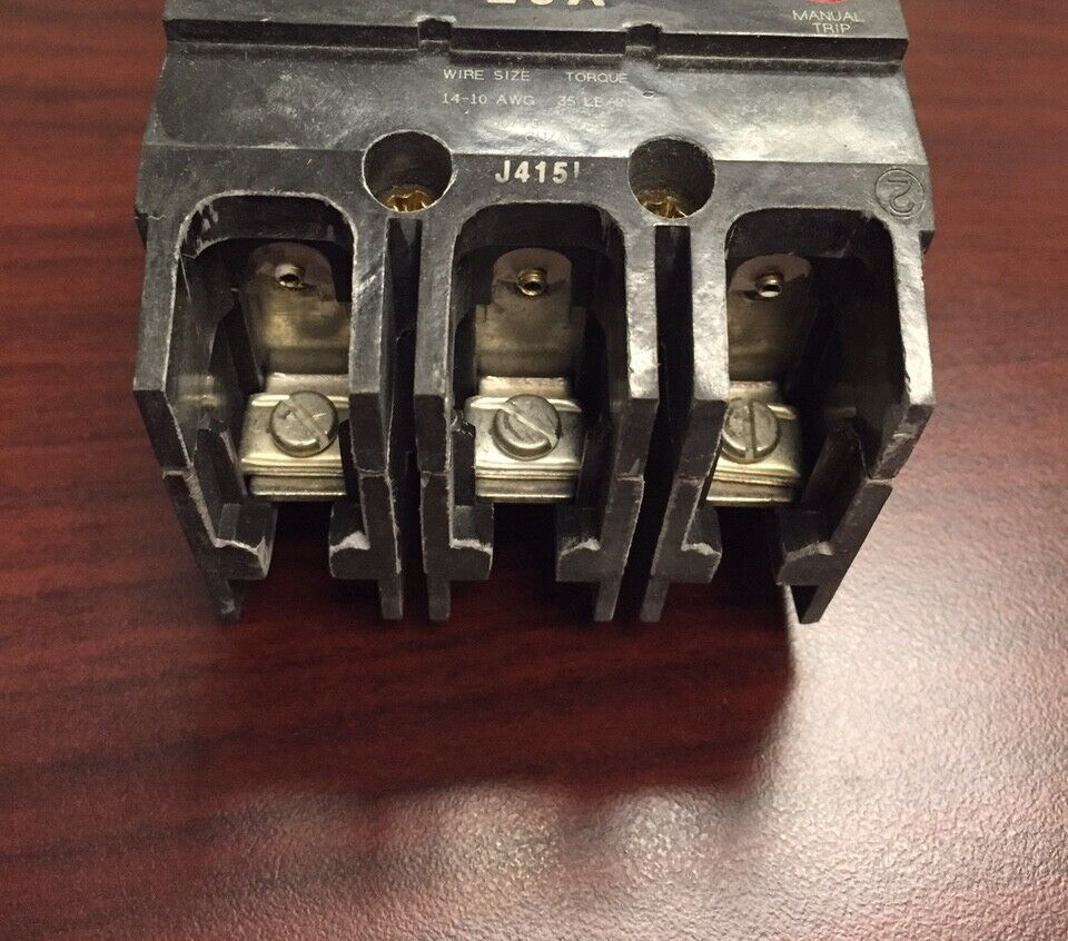 TEY330 GE ABB 3Pole 30Amp 480Volt Bolt-On BRAND NEW TEY Circuit Breaker