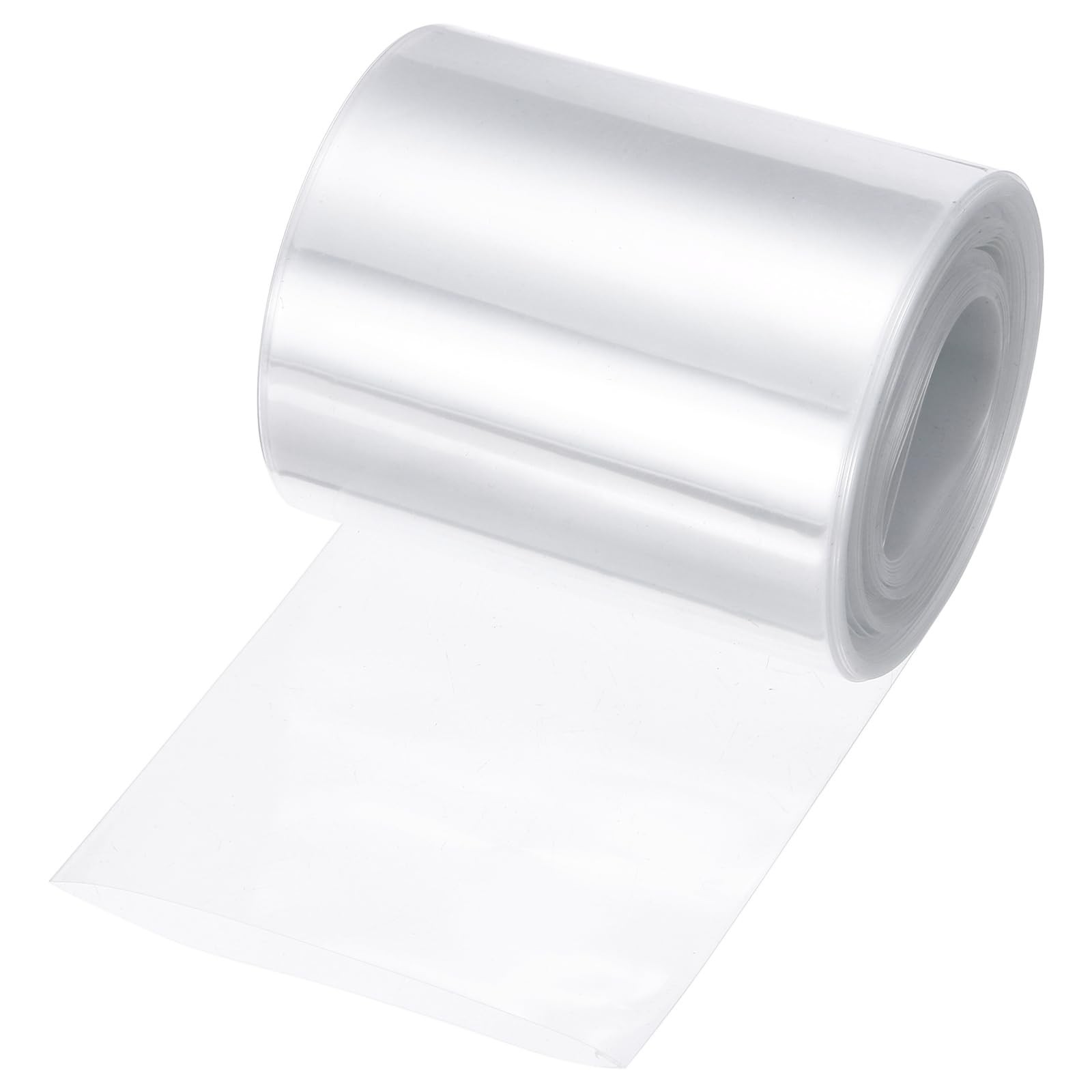 33FT 10m PVC Heat Shrink Tubing Battery Wrap 58mm Dia 90mm Flat Clear Pack