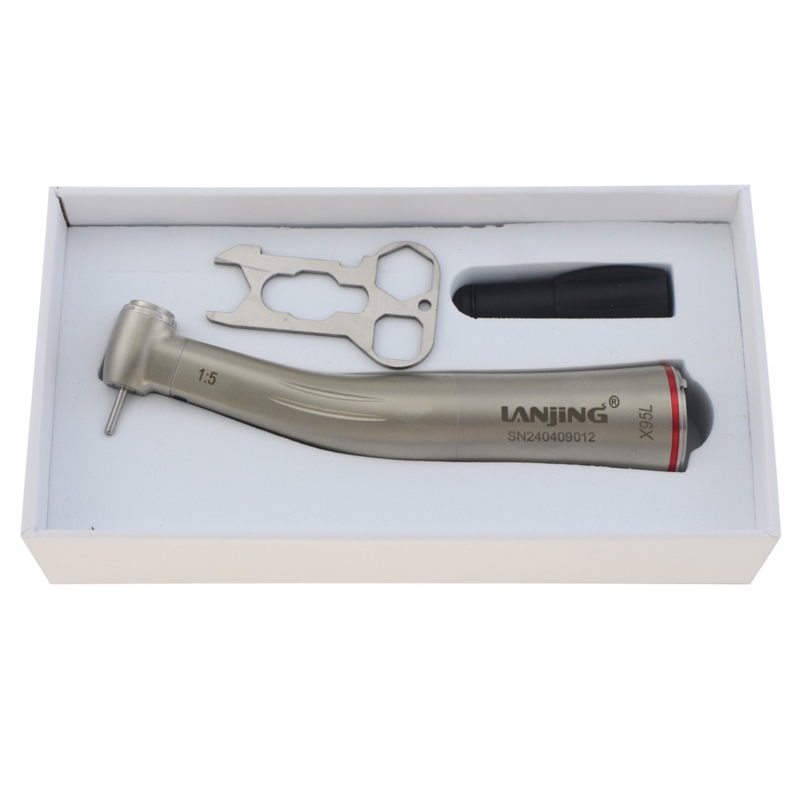 Dental Electric Handpiece 1:5 Fiber Optic Contra Angle MINI Head KaVo LUX M25L