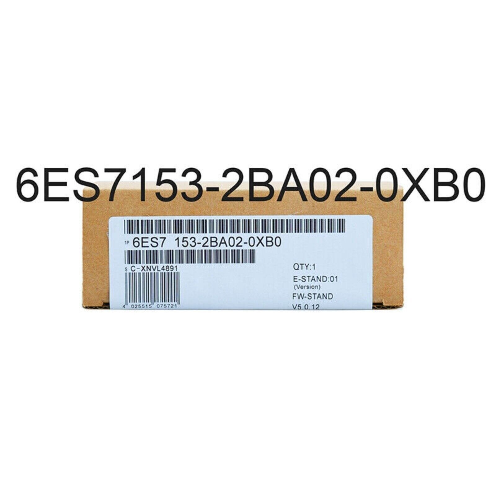 New Siemens 6ES7 153-2BA02-0XB0 6ES7153-2BA02-0XB0 SIMATIC DP ET 200M