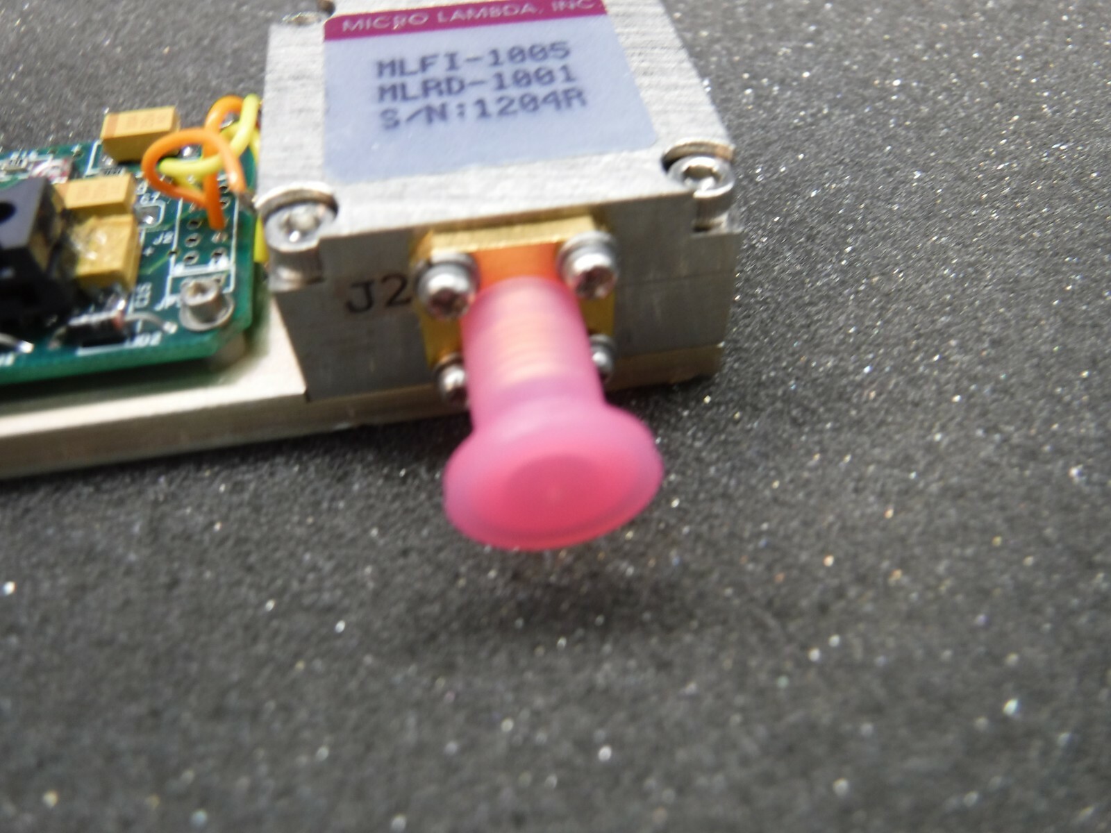 Micro Lambda MLFI-1005, MLRD-1001 YIG Tunable Bandpass Filter/ Oscillator X-Band