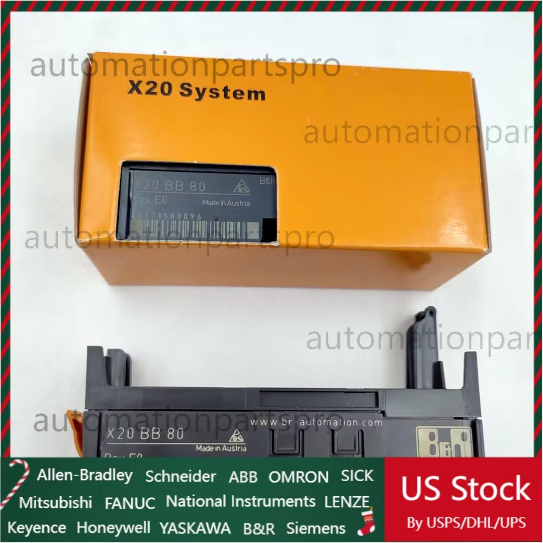 (NEW IN BOX) B&R X20BB80 X20 BB 80 Module