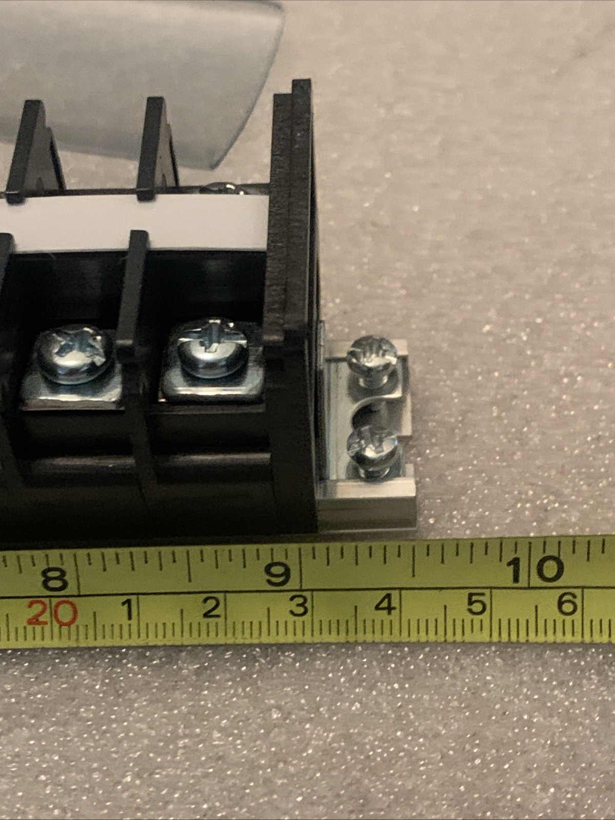 Barrier Terminal Strip Block 660V 30A Dual Row 15P DIN Rail Base Screw Connector