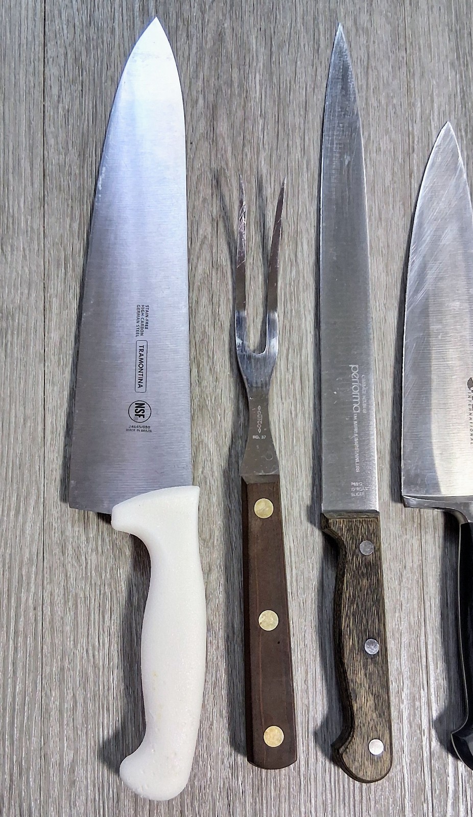 Chefs Knife set – 6 pieces – Mixed Lot – Nice (See Details)