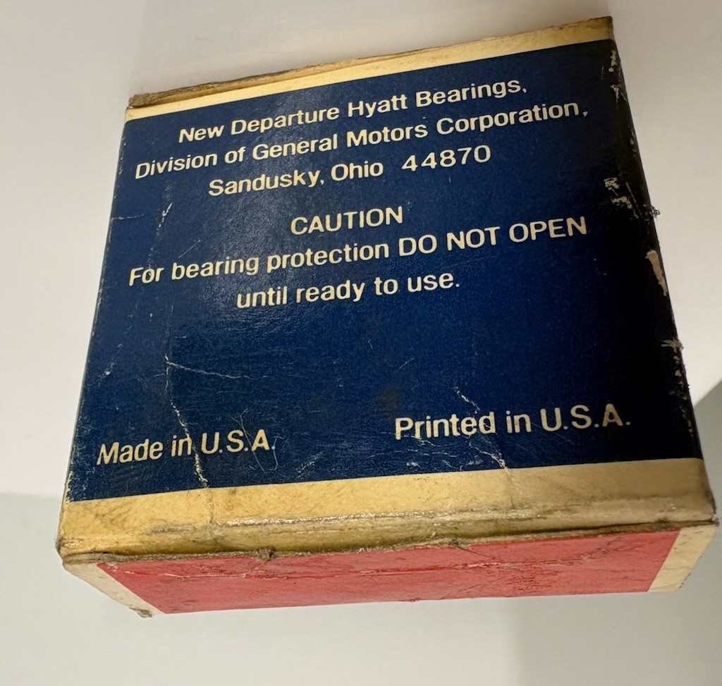 Delco NDH Bearing #1 S5 LM11949-LM 11910/ Roller Bearing 7450627-New/ Sealed