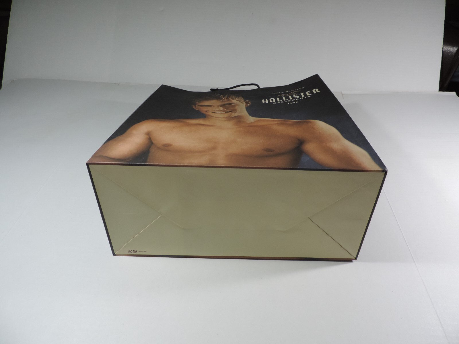 HOLLISTER LOT OF 6 LARGE PAPER BAG,PRE-OWNER, BY ABERCROMBIE COLLECTORS BAGS