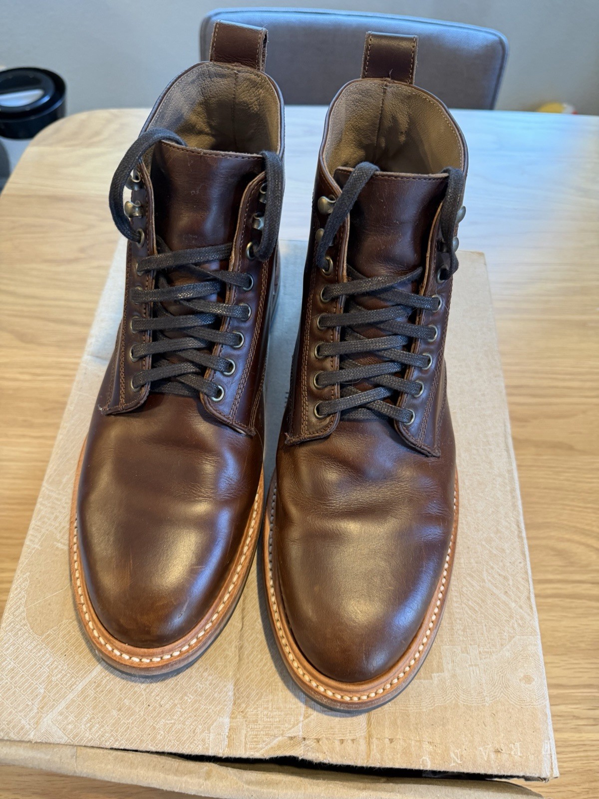 Taylor Stitch The Trench Boot in Whiskey Men’s 10.5