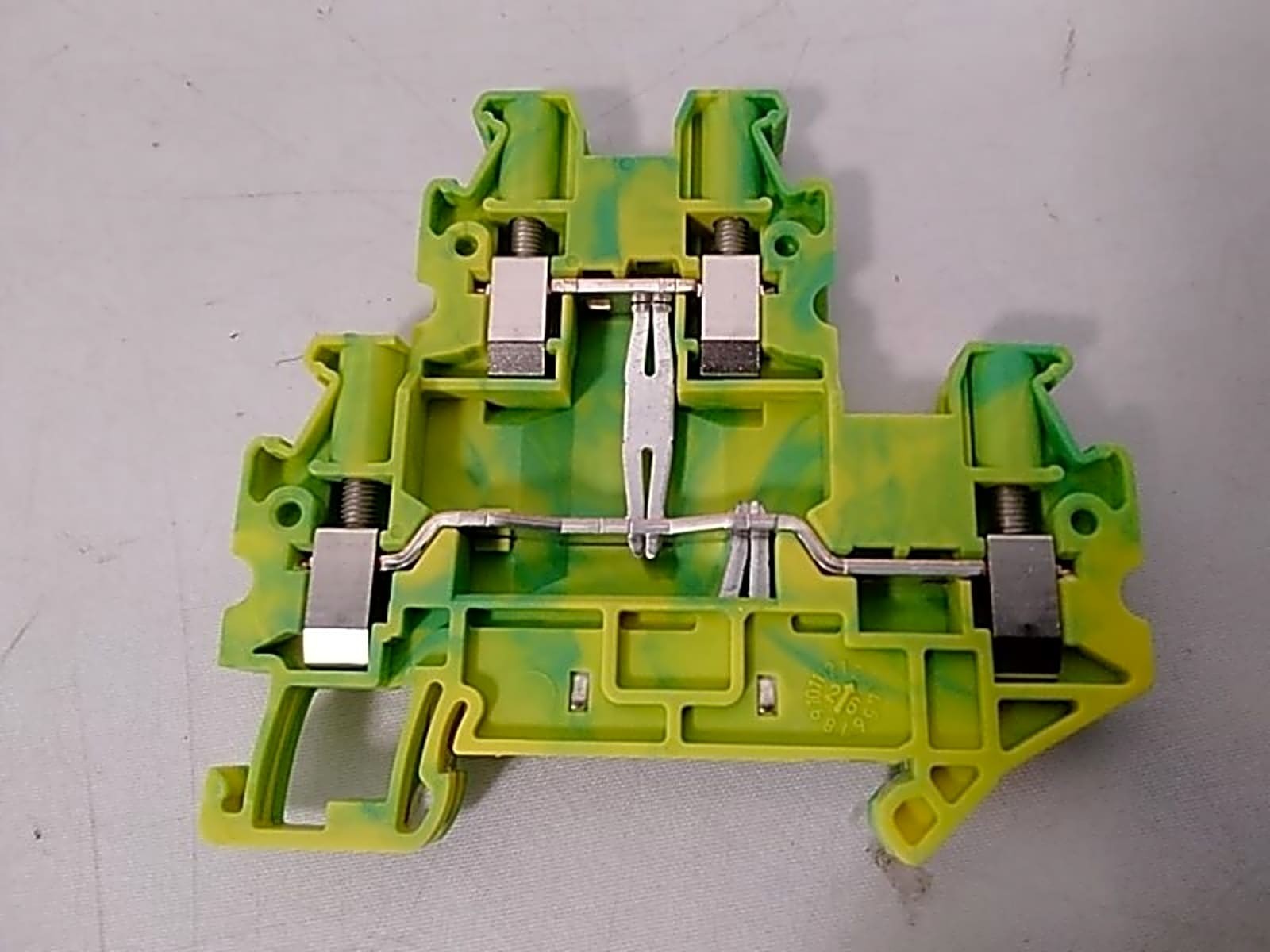 Phoenix Contact UTTB 4-PE DIN Rail Ground Terminal Block Lot of 50