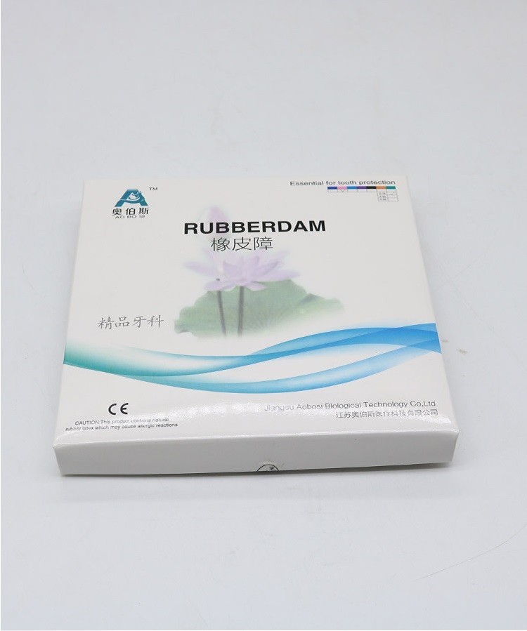 Rubber Dam Starter Kit Frame Punch Template Clamps Dental Ortho Rubber Dam Sheet