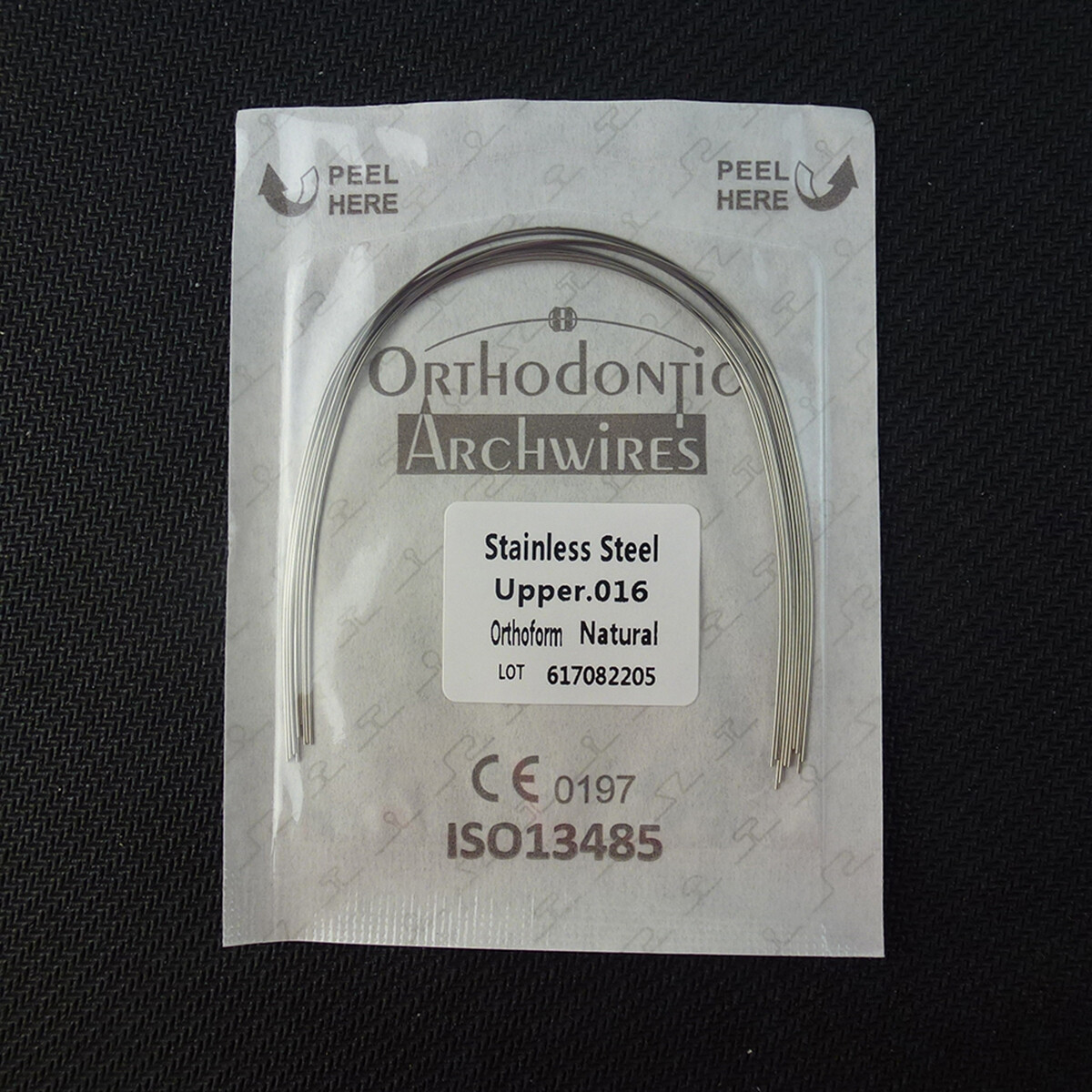 10Pack Dental Orthodontic Stainless Steel Arch Wire Ovoid Upper/Lower Teeth Wire