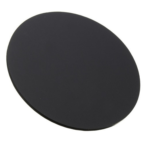 (2-Pack) ABS Round Plastic Sheet – 1/8″ thick – Black – 15″ Diameter – Paintable