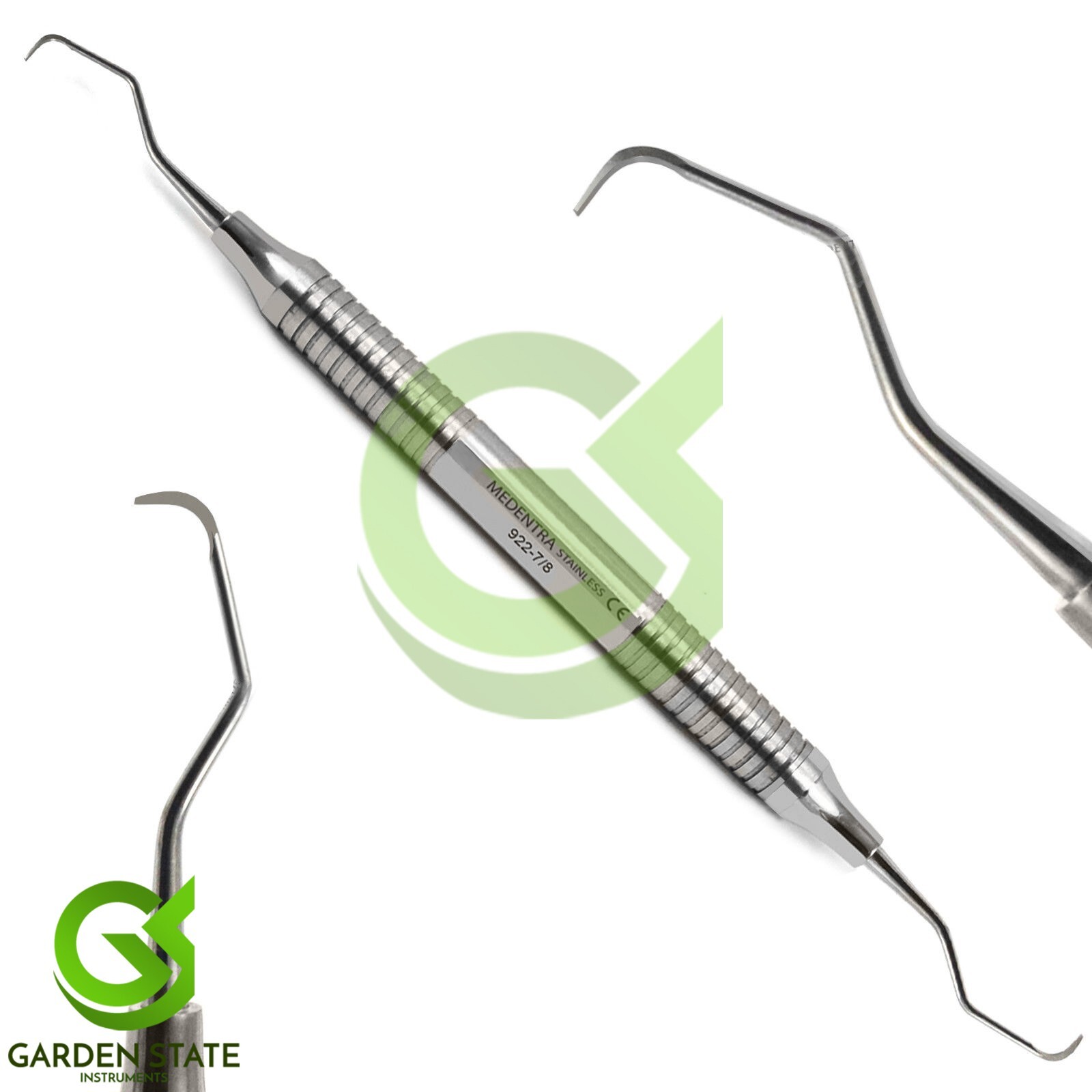 Super Set Of 7 Gracey Curettes Periodontal Hygiene Dental Surgical Instruments