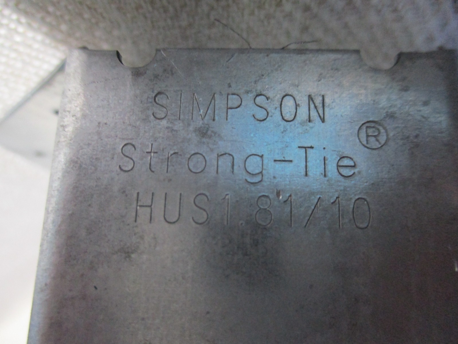 2 Pack Simpson Strong-Tie HUS 1.81/10 Face Mount Joist Hangers