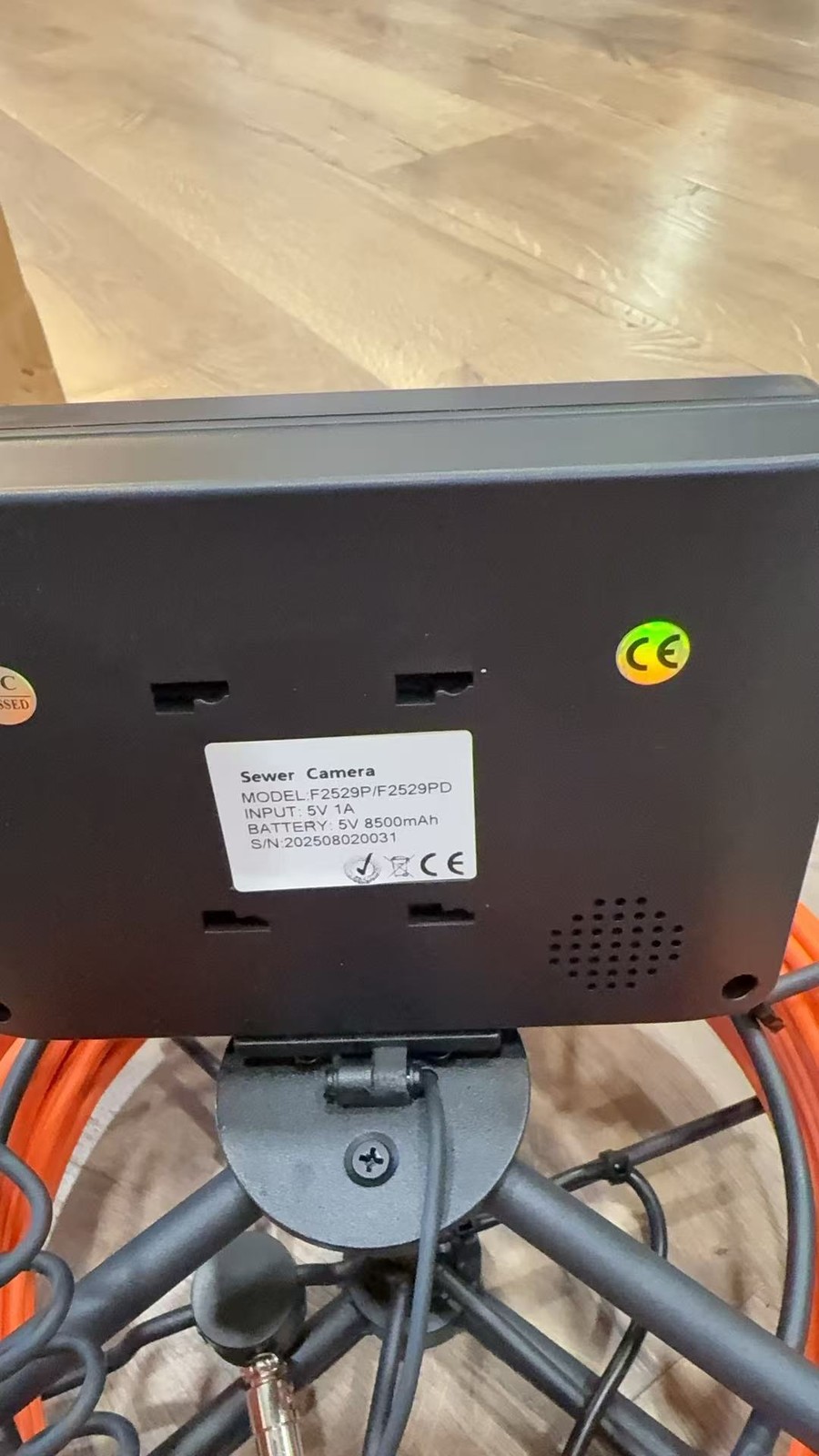 30m Pipe Sewer Inspection Camera 4.3 inches Monitor