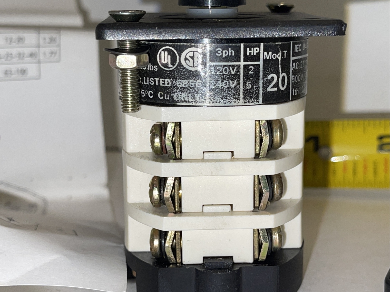 Electroswitch KW20-2551A New Surplus
