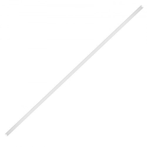 10-Pack 6.6 ft/2M U Shape LED Aluminum Channel, with Milky Cover, End Caps and