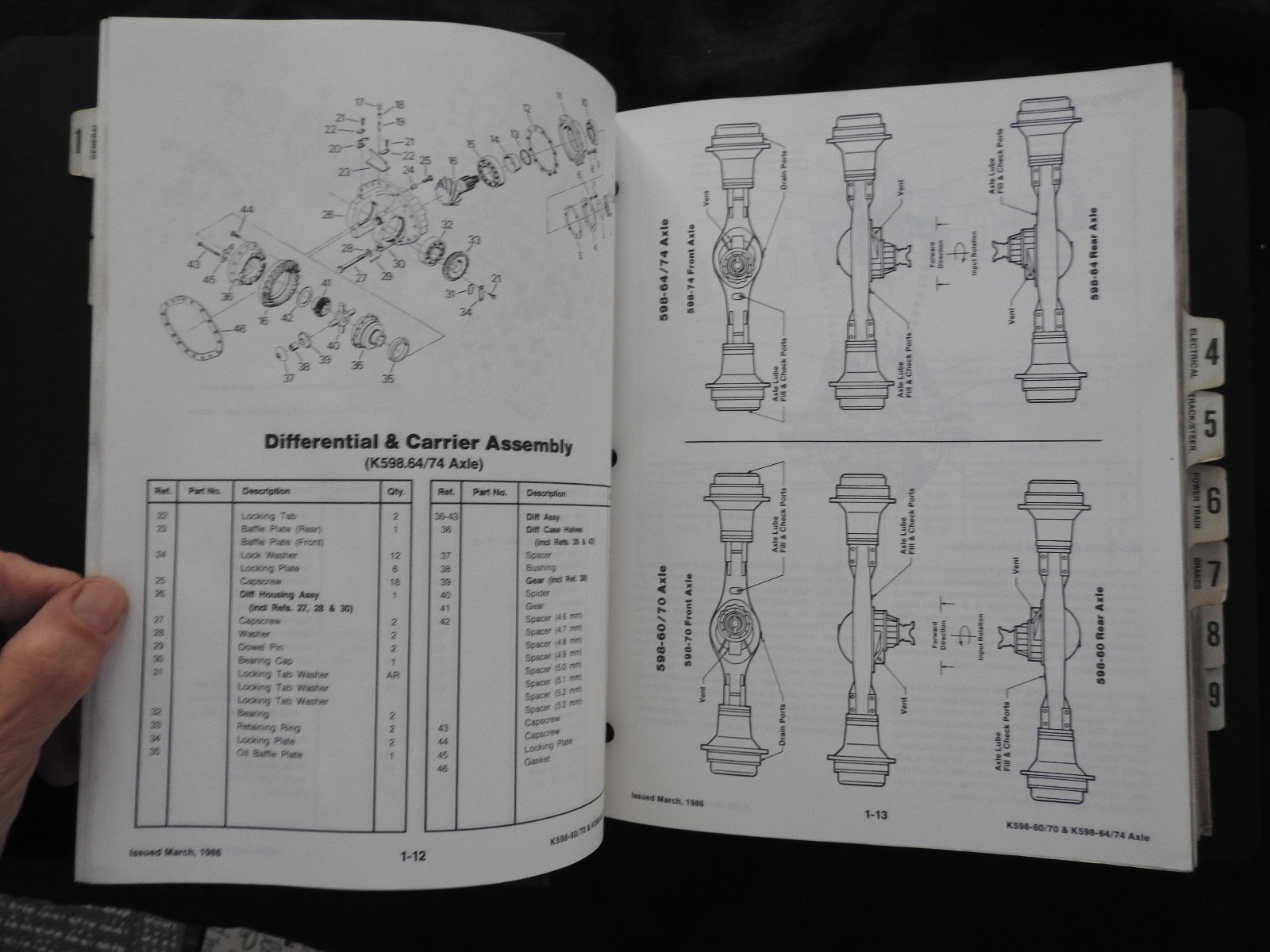 Case IH 9110 9130 STEIGER TRACTOR 1000 Panther Puma Wildcat Service Manual 1987