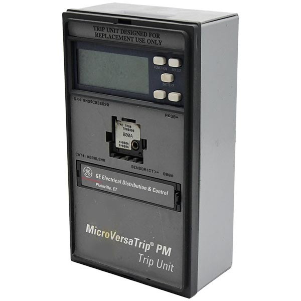 A208LSMR General Electric 800A Trip Unit MicroVersa Plus TR8B800 -SA