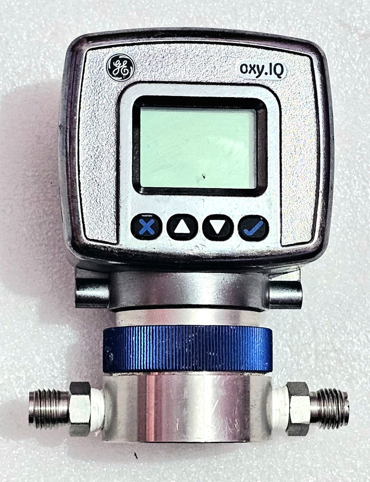 GE GENERAL ELECTRIC PANAMETRICS MODEL OXY.IQ -132-10 DIGITAL OXYGEN TRANSMITTER