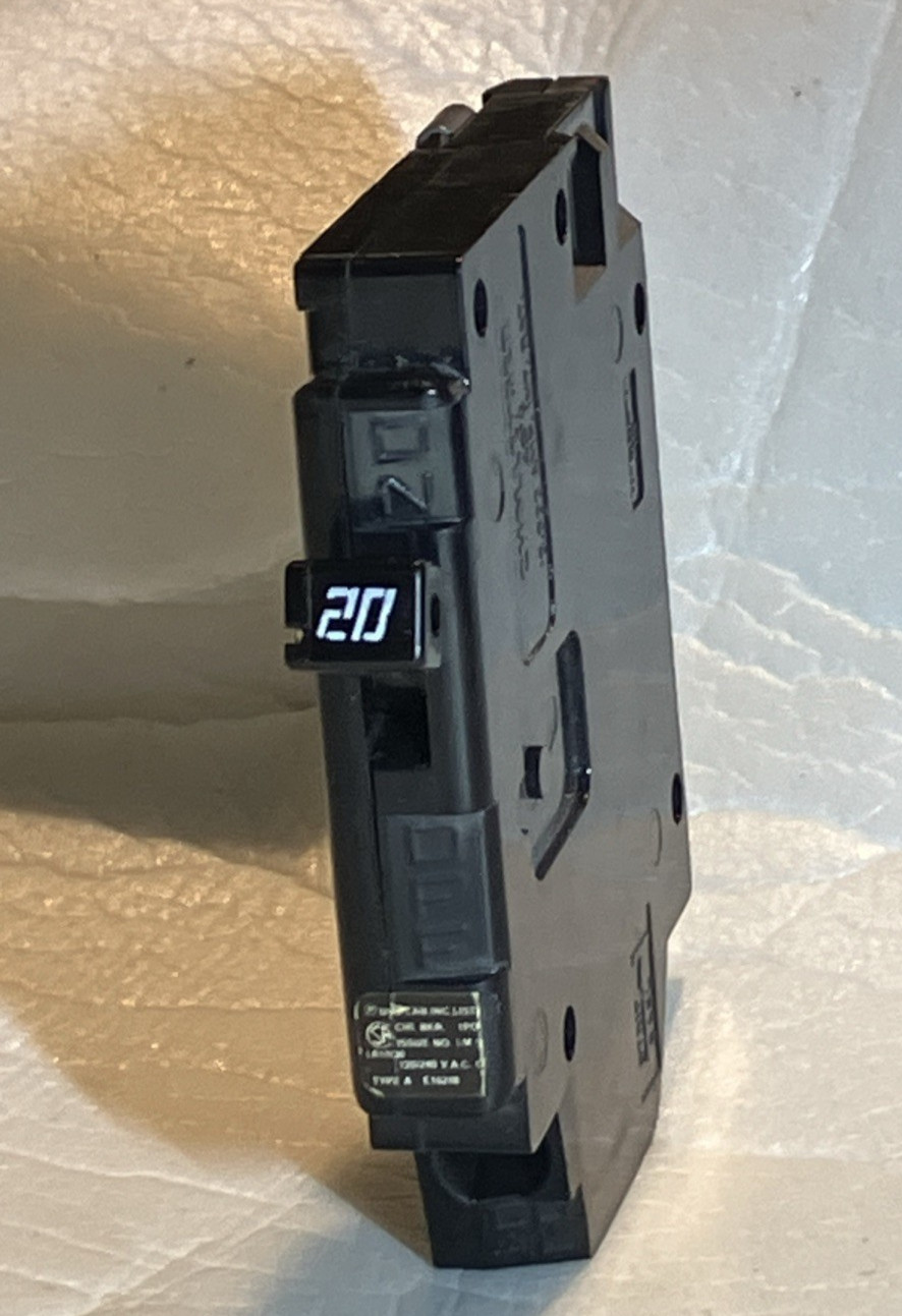 A120L Challenger Crouse-Hinds 1 Pole 20A Circuit Breaker A120 CTL Compliant