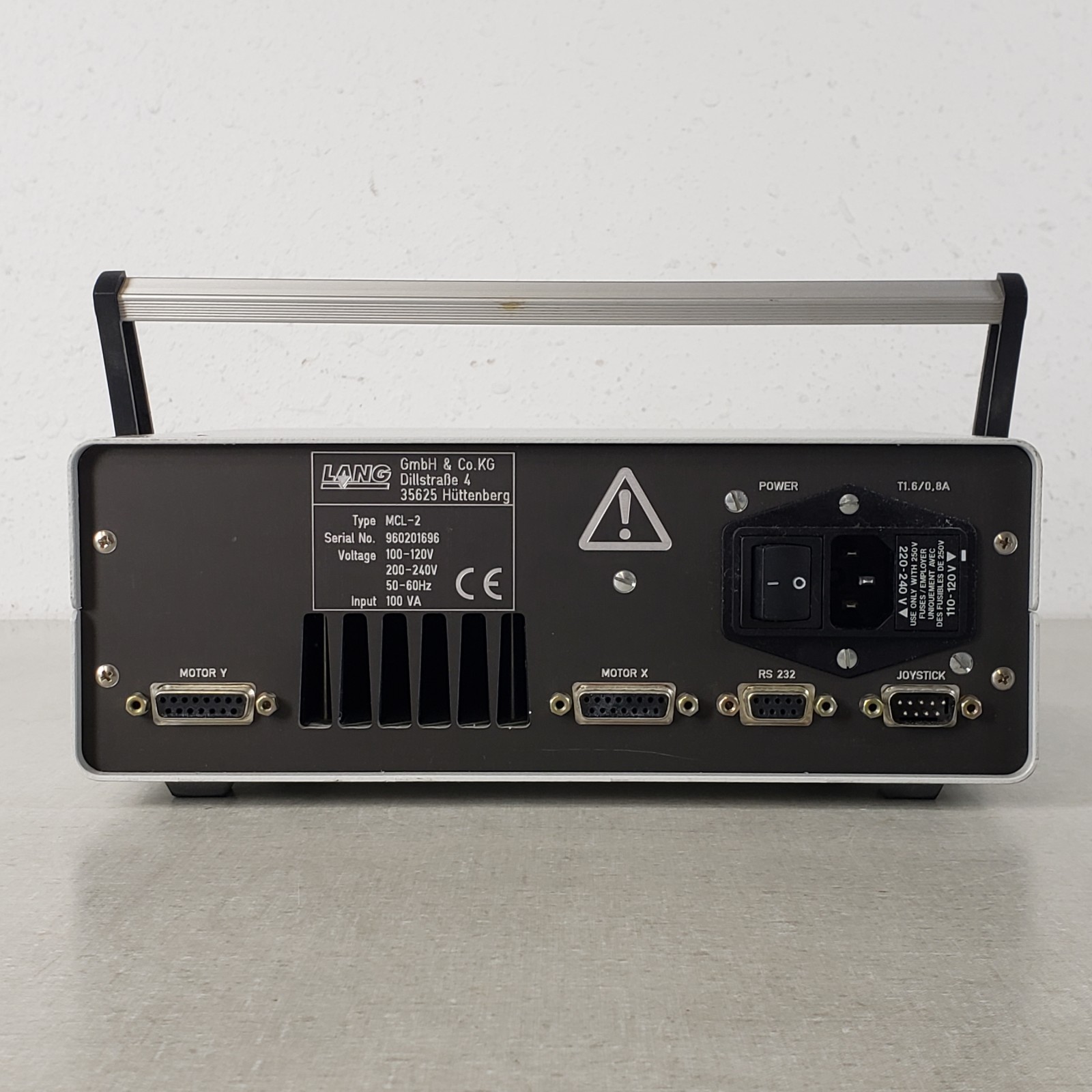 Lang GmbH MCL-2 Specialized Stepper Motor Controller 2-Axis 100-120/200-240V