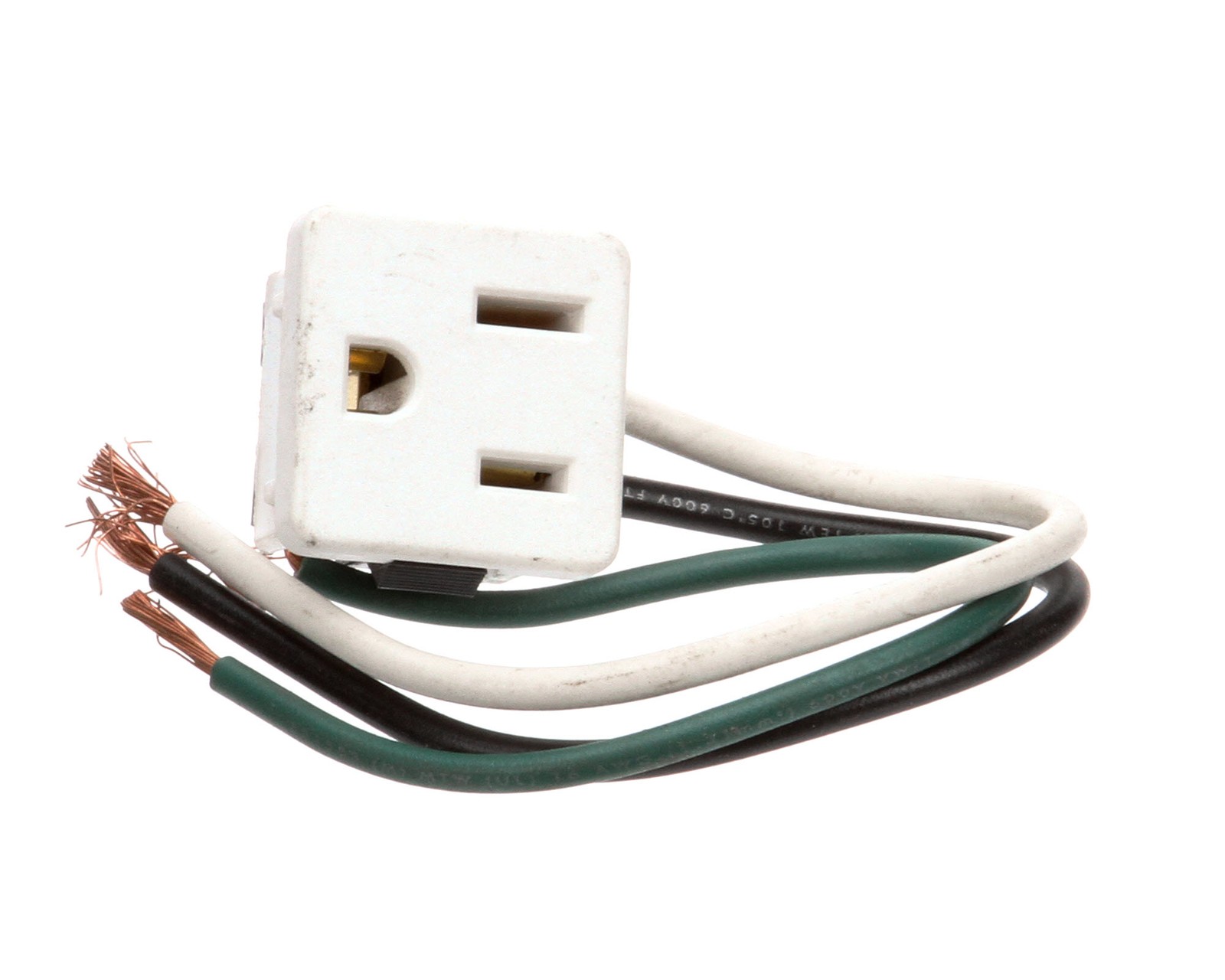 Hussmann (E)Recpt Snap-In Wht 1374-1W 125010443 – Genuine OEM Replacement Part