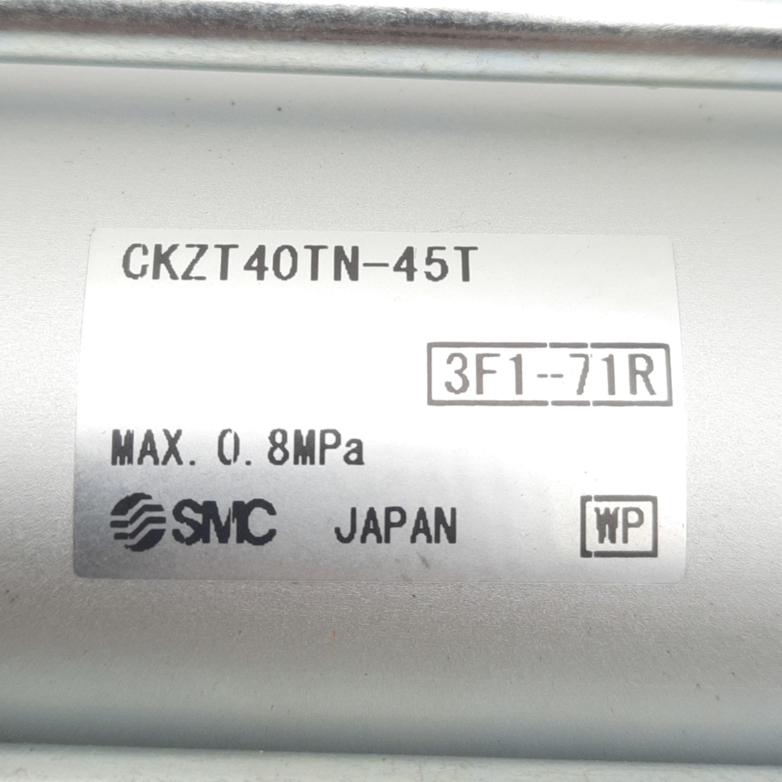 SMC CKZT40TN-45T Power Clamp Cylinder, ø40mm Bore, 45° Angle, 0.8MPa, 1/8in NPT